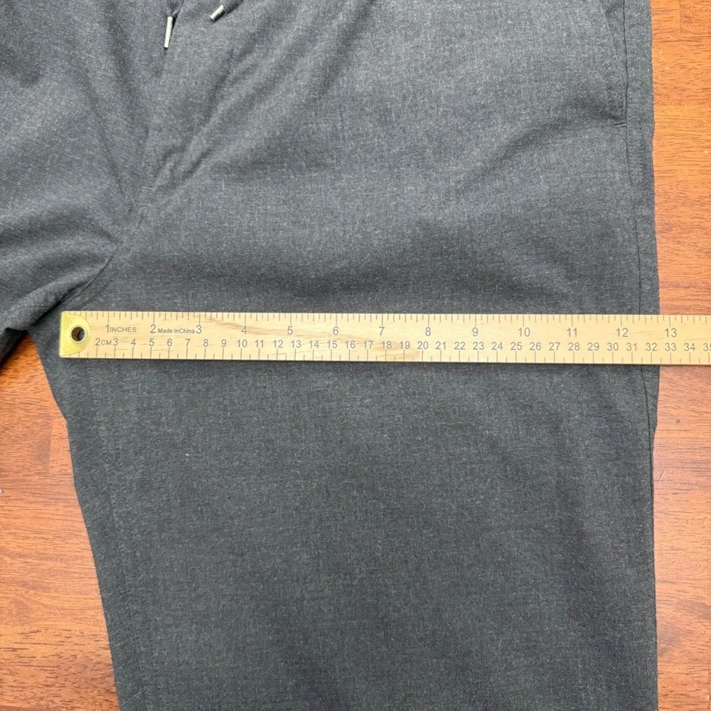Polo Ralph Lauren Pants Mens XL Grey Stretch Tailored Slim Fit Drawstring Chino